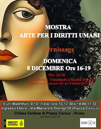 Arte per i diritti umani 2024